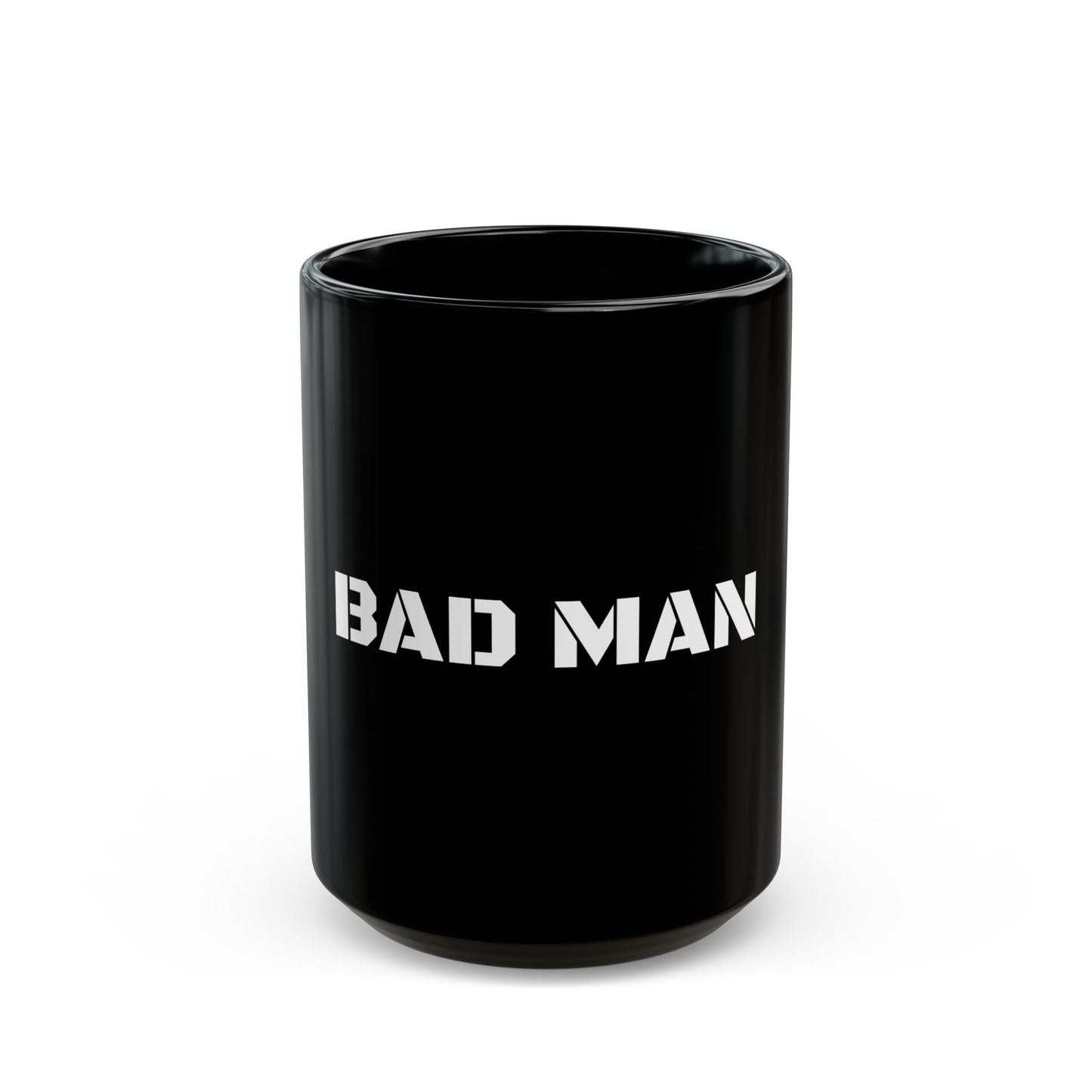 BAD MAN Black Mug (11oz, 15oz)