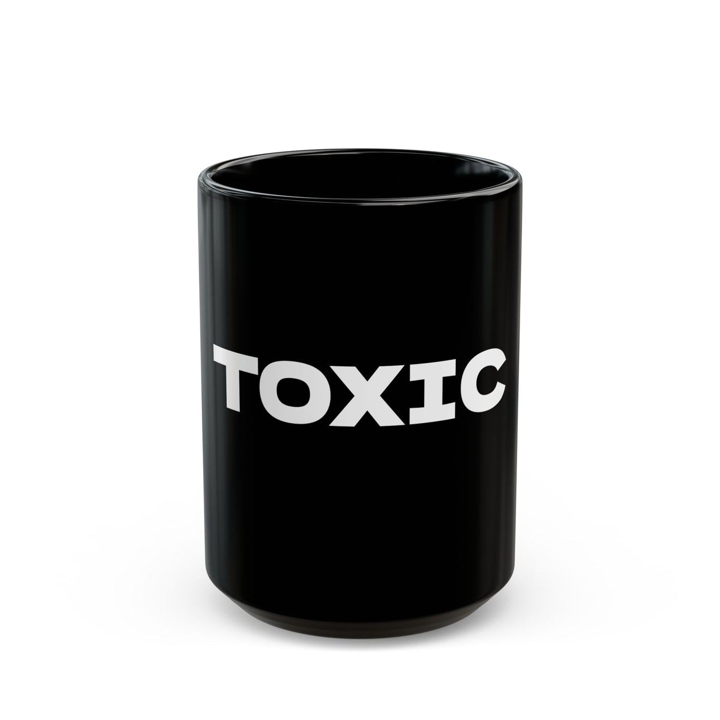 Mug - TOXIC Funny Black Mug (11oz, 15oz)